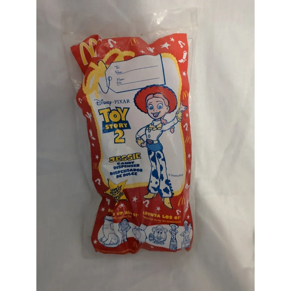 1999 McDonald's Toy Story 2 Candy Dispensers Lot  of 4 Bags New Old Stock Read